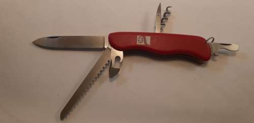Victorinox Swiss Army Knife 111 mm  Rucksack  with a side locking discontinued model