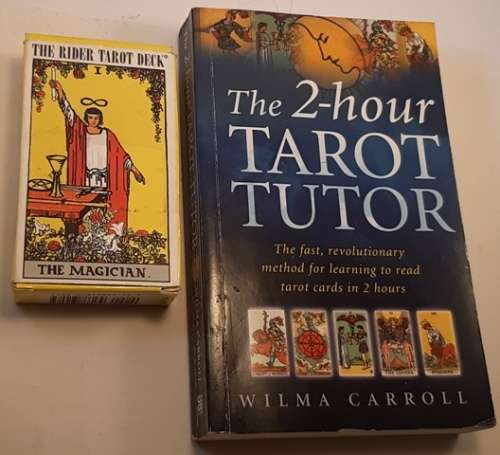 Vintage The RiderTarot Deck and Tarot Tutor Book