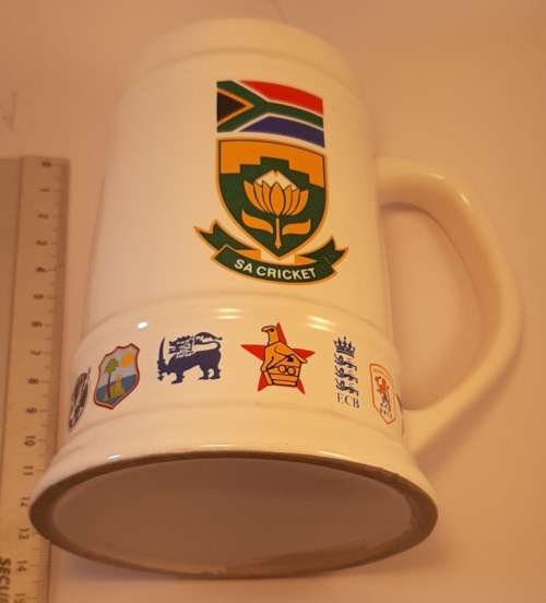 Beer Mug Tankard With  Logo S A Cricket ICC Cricket World Cup 2003
