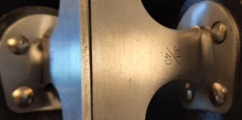 Ice figure Skates Size 40 the name is on the lip Action ? on the blade it says TUV Rheinland