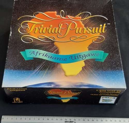 Trivial Pursuit  South African revised Splinternuut Meesterspel-Afrikaans-Uitgawe
