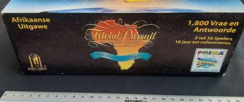 Trivial Pursuit  South African revised Splinternuut Meesterspel-Afrikaans-Uitgawe