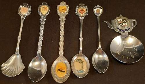 Collectable -South African collection Spoons 6 pieces