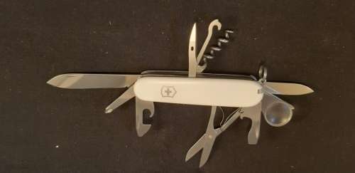 Victorinox - Explorer Swiss Army Knife With white scales