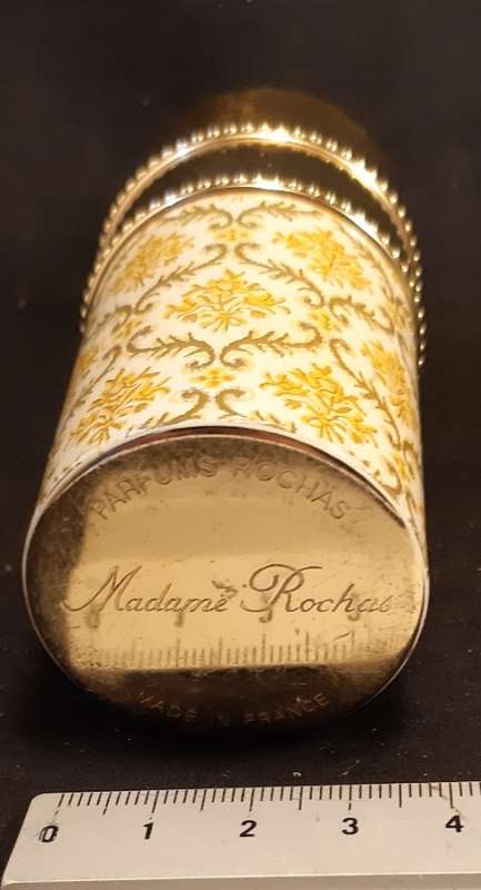 Vintage madam Rochas Perfume Atomizer in holder bottle empty France 1960