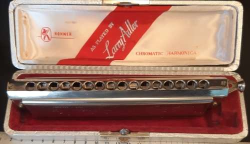 Hohner Larry Adler Chromatic Harmonica Professional 16 Key of C