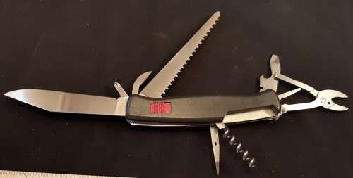 Discontinued Wenger Everest 120mm Swiss Army Multi-Tool Pliers Knife