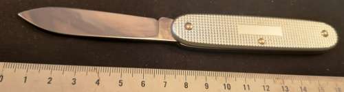 Swiss Army knife Ribbed Alox Solo  Victorinox