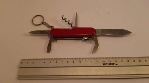 Swiss Army Knife Wenger - Back Packer -With main blade Lock