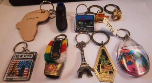 Key Ring collection all sorts  16 pc