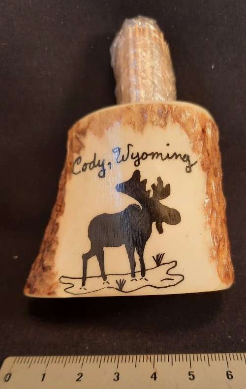 Tooth pick holder Elk Horn From Cody Wyoming USA