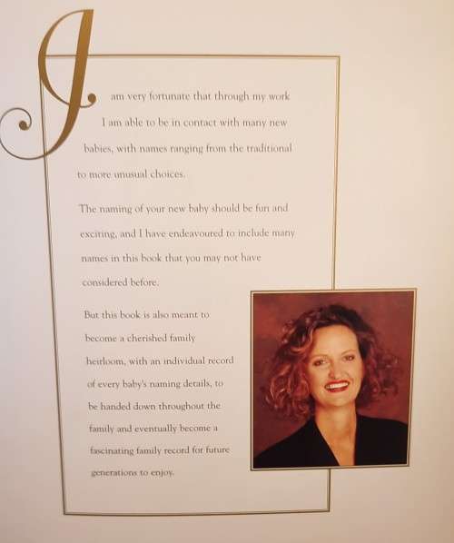 Baby  Names 144 pages 1997