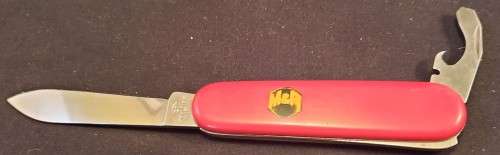 Swiss Army knife  Bantam  Victorinox MR  logo ON Scales