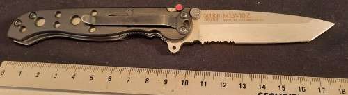 CRKT M16-10Z Tanto condition good as per pictures