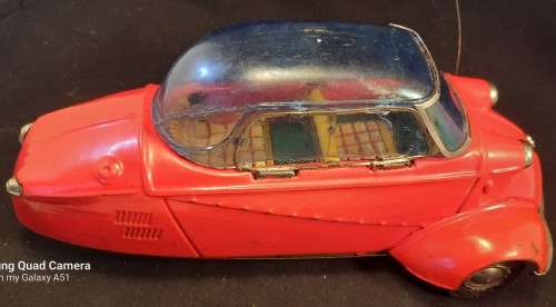 Rare Vintage 1950 Japanese made Tin Messerschmitt Condition as per pictures
