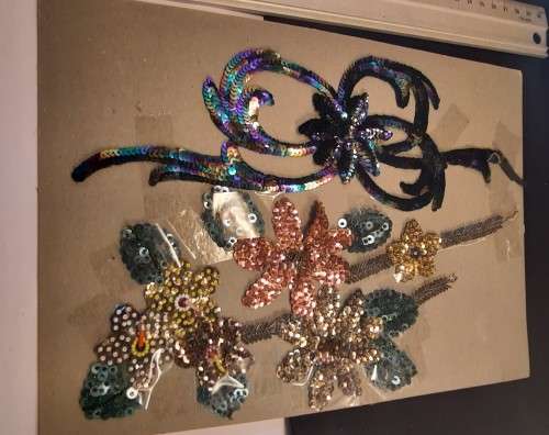 Sequance and Beads  Motive as per pictures