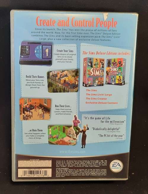 The Sims Deluxe Edition  PC game