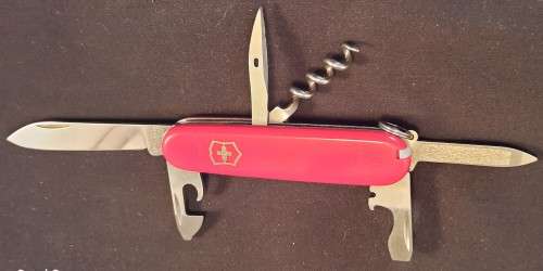Swiss Army knife Victorinox Sportsman Red Scales