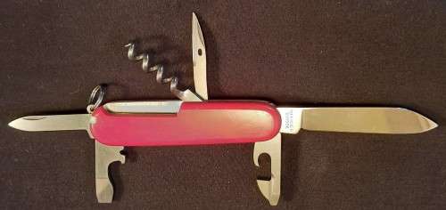 Swiss Army knife Victorinox Sportsman Red Scales