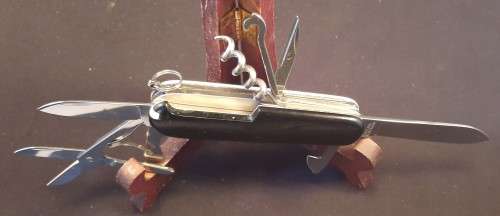Swiss Army Knife (Climber) Victorinox White scales one side Black scales other side
