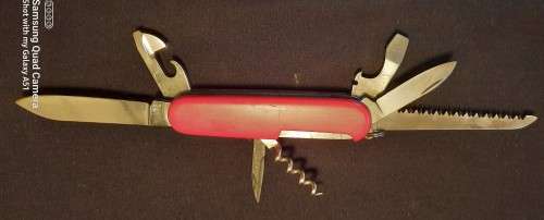 Elinox Swiss Army Knife Camper 1973 to 1975 Condition as per pictures Vintage