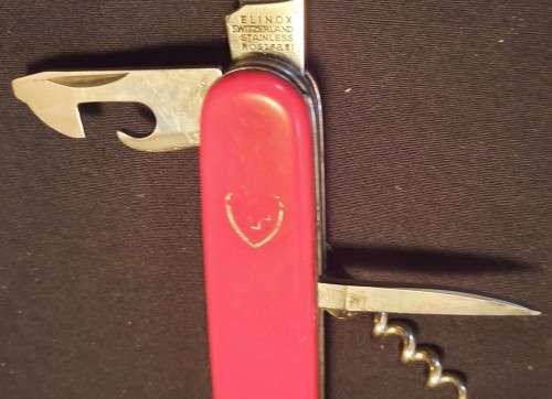 Elinox Swiss Army Knife Camper 1973 to 1975 Condition as per pictures Vintage