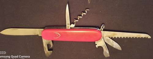 Elinox Swiss Army Knife Camper 1973 to 1975 Condition as per pictures Vintage