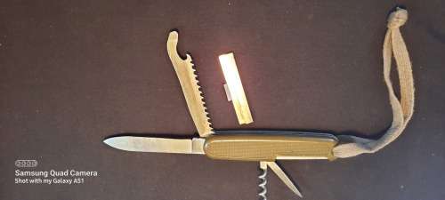 German army knife 108 mm Victorinox Good condition with saw protector