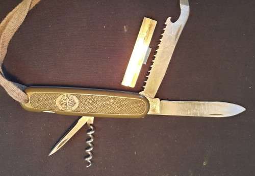 German army knife 108 mm Victorinox Good condition with saw protector