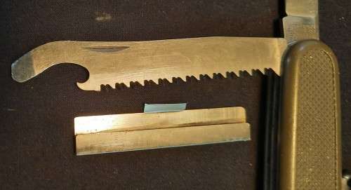 German army knife 108 mm Victorinox Good condition with saw protector