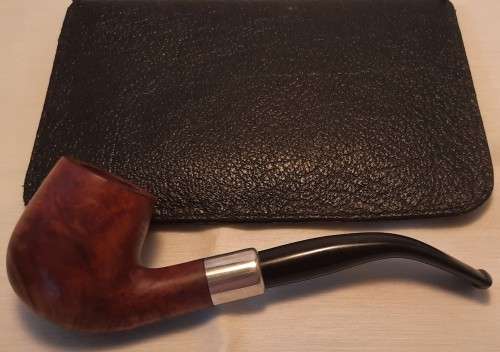 Smoking pipe Keyser with Tabaco pouch used once sanitised
