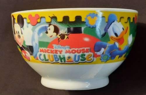 Porridge Bowl Micky Mouse clubhouse Made in Spain width 14 cm Hight 8 cm