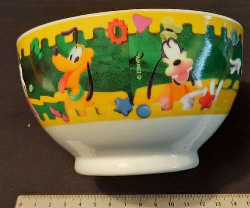 Porridge Bowl Micky Mouse clubhouse Made in Spain width 14 cm Hight 8 cm