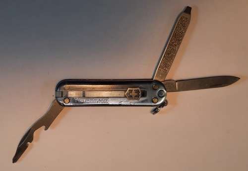 Victorinox Swiss Army Knife - Classic sd blue Translucent Scales