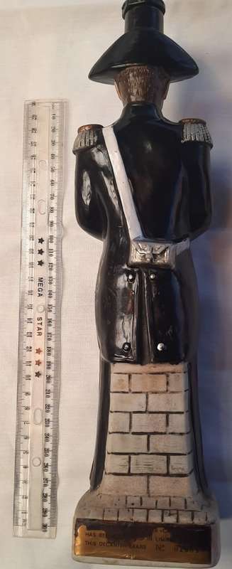 Vintage porcelain Decanter from 1960-1970 Carabinieres limited edition no 02663