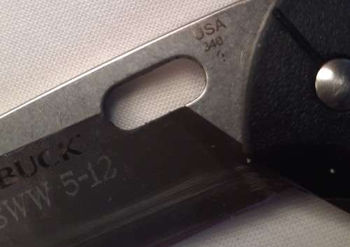 BUCK B340BKS VANTAGE SELECT BLACK SMALL 420H KNIFE