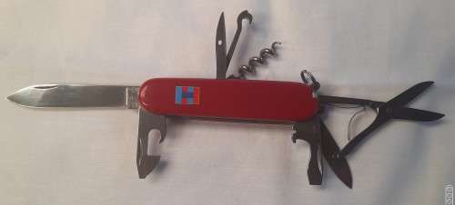 Swiss Army Knife (Climber) Victorinox Red scales and logo on back scale