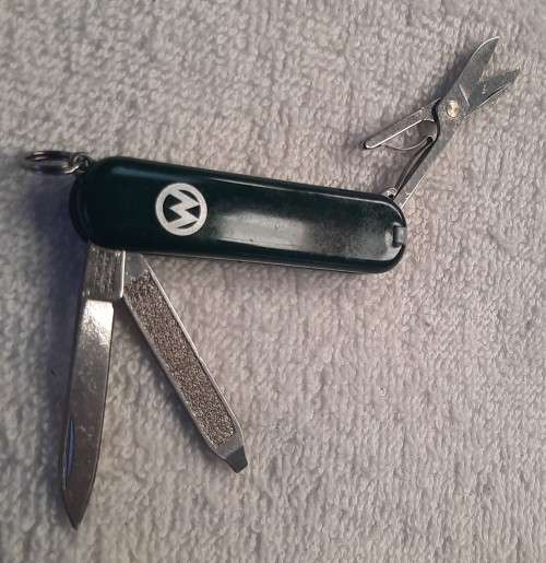Swiss Army Knife .Victorinox- Classic  SD Dark Green  scales with logo 58 mm