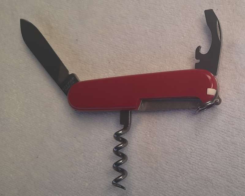 Victorinox Swiss Army Knife - Waiter Red scales