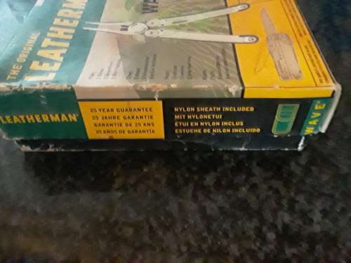 Leatherman Wave with original box and nylon sheath