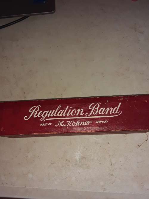 Vintage Hohner Regulation Band Harmonica