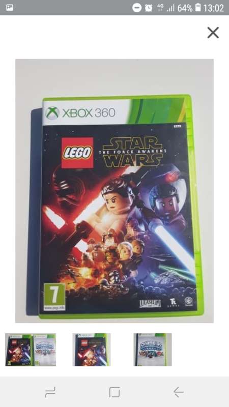 Xbox 360 twin pack (Lego Star Wars and Skylanders Spyros Adventure)