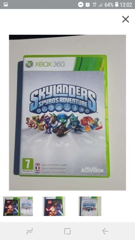 Xbox 360 twin pack (Lego Star Wars and Skylanders Spyros Adventure)