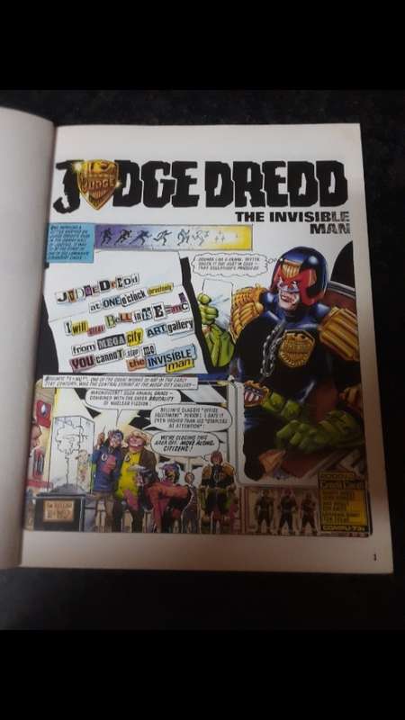 Vintage Judge Dredd Future Crime