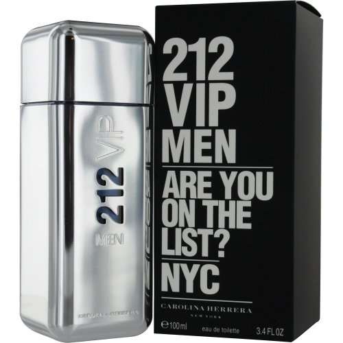 Carolina Herrera 212 VIP Men Eau de Toilette Spray 100ml (3.4 oz) New Box Sealed 100% Original