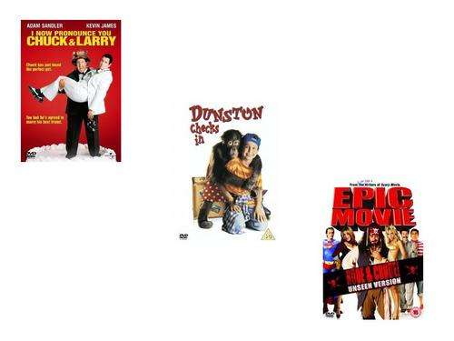 Comedy Bundle [DVD] (3xmovies) I now pronounce you Chuck and Larry/Dunston Checks In/Epic Movie