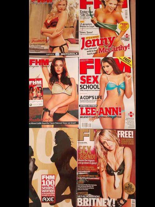 3 limited Sexy FHM editions + Extras