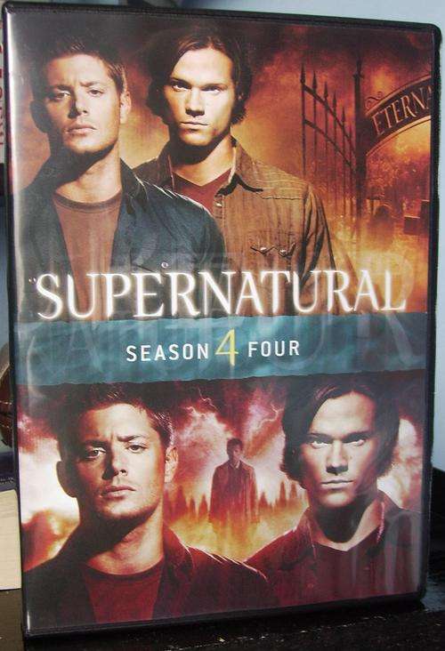 Supernatural Complete Season 4*** Free OVERNIGHT shipping***