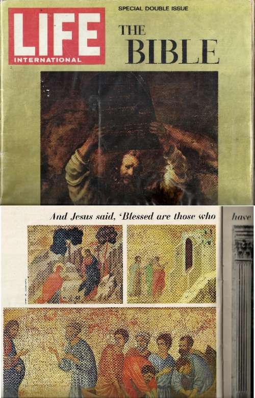 LIFE MAGAZINE - APRIL 19, 1965 - "THE BIBLE"!