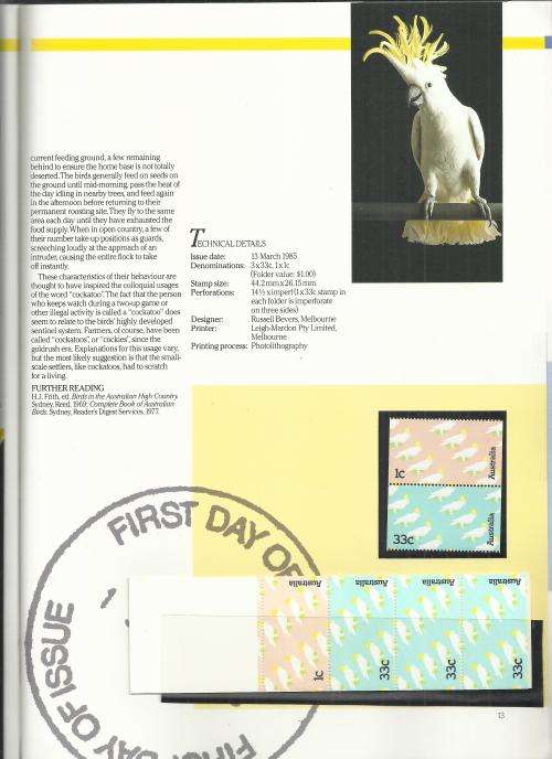 AUSTRALIA - "THE 1985 COLLECTION OF AUSTRALIAN STAMPS"!